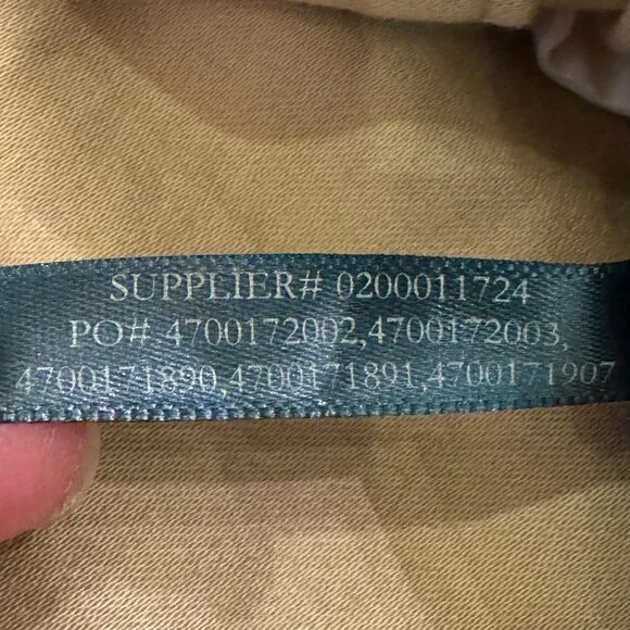 Like new LAUREN Ralph Lauren Tan Flat Front Chino Shorts Size 22W - Picture 8 of 8